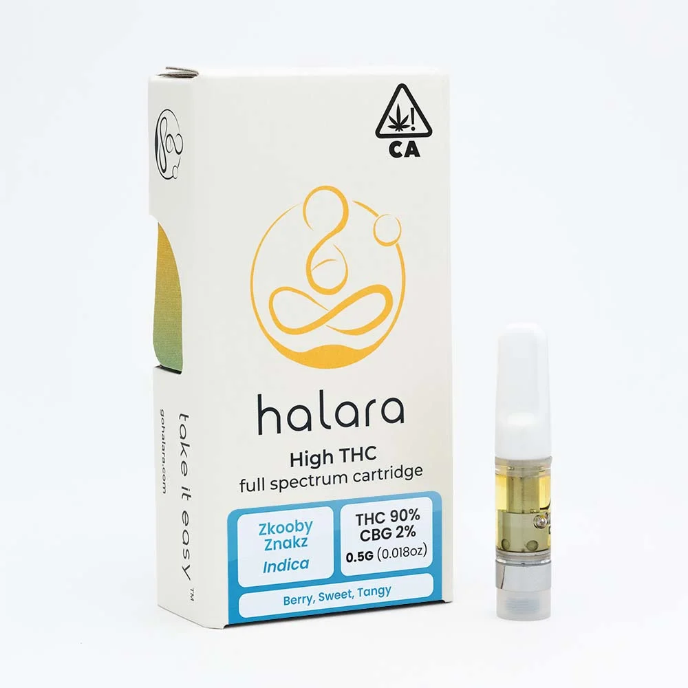 Photograph of Product: Zkooby Znakz High Thc Vape Cart