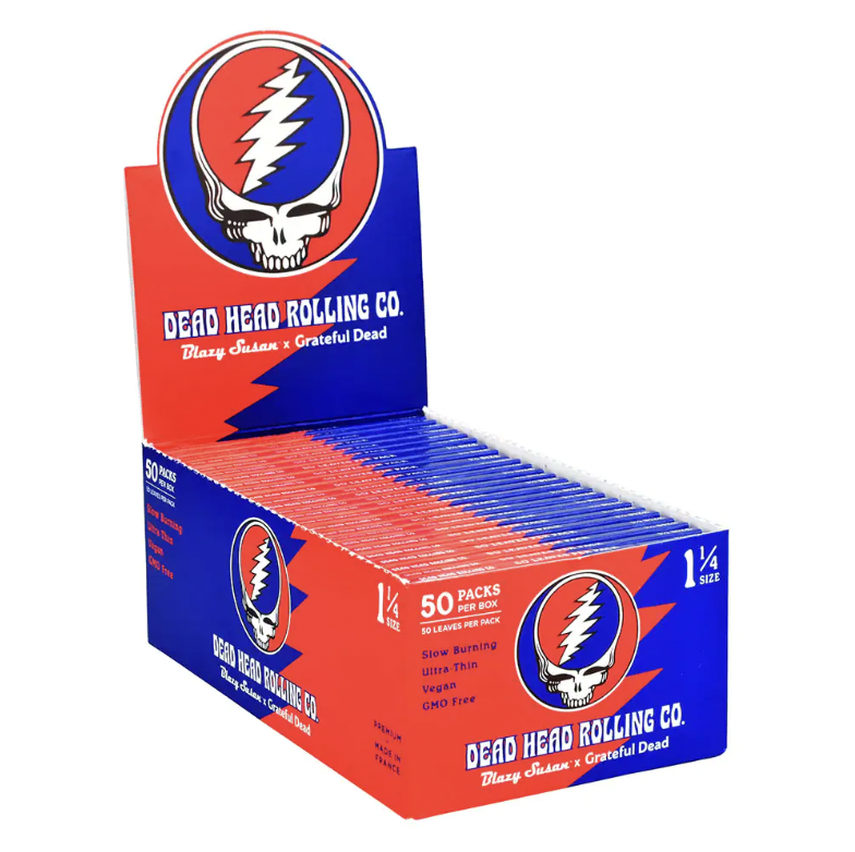 Photograph of product: Dead Head - 1 1/4" Rolling Papers