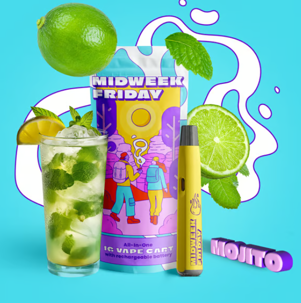 Photograph of product: Midweek Friday - Disposable - Mojito