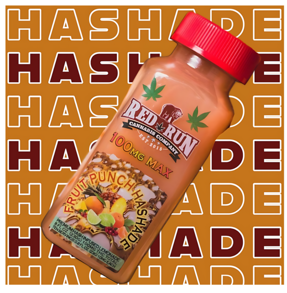 Photograph of product: Fruit Punch (100mg) Hybrid au chocolatade by Red Run