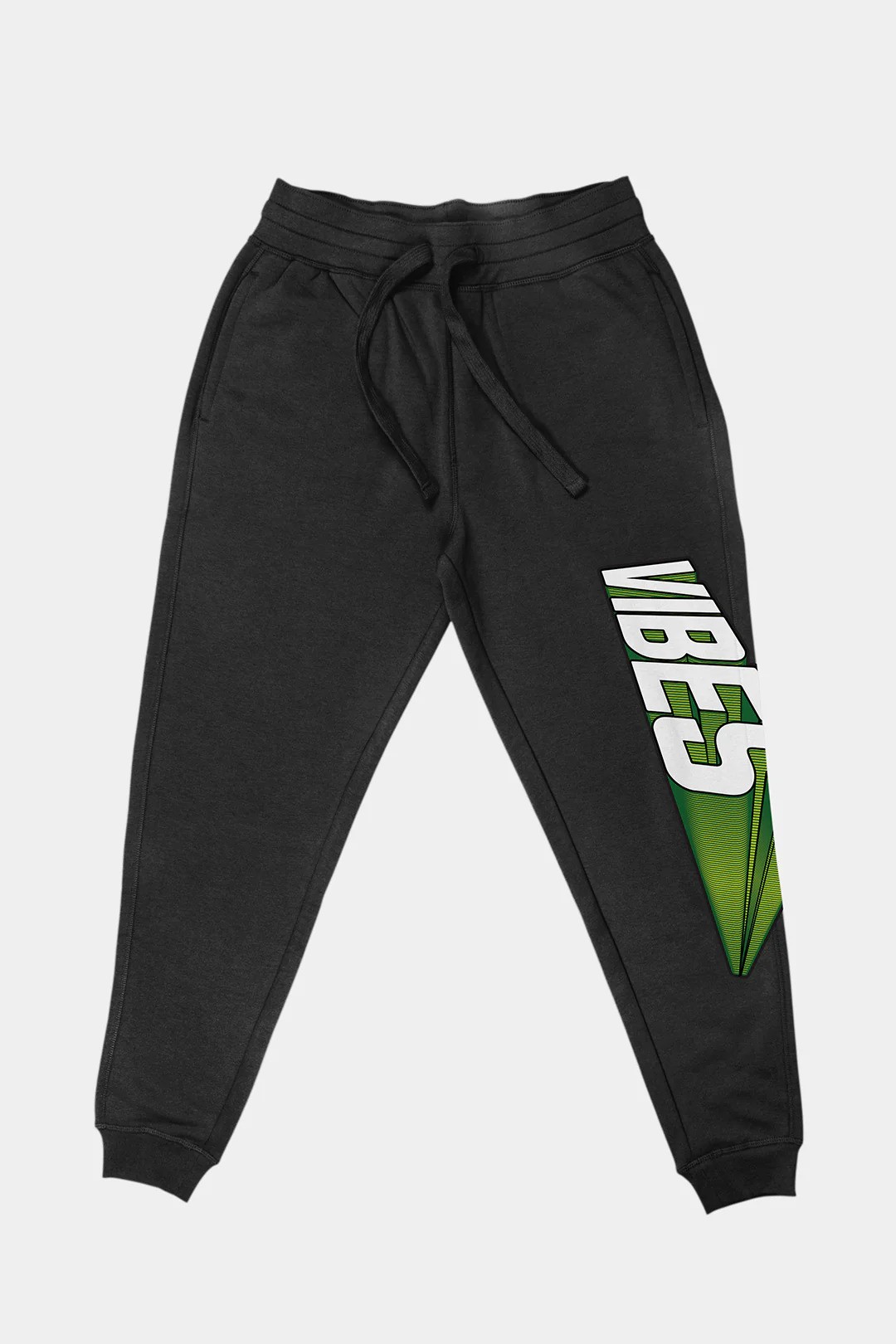Photograph of Product: Vibes - Fleece Pants - 3D Collection - Black - 2XL