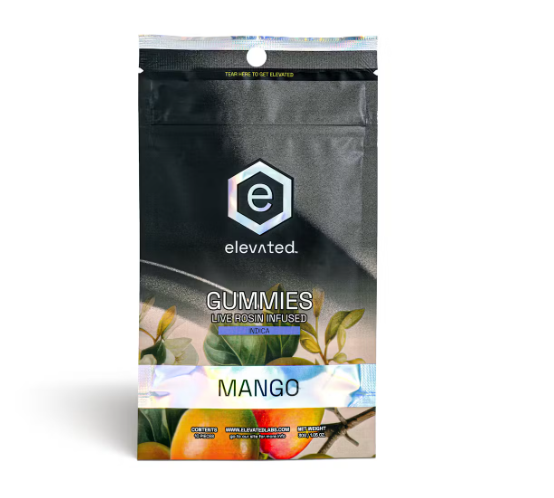 Photograph of product: Mango  | 10pk x 10mg |  Rosin Gummies
