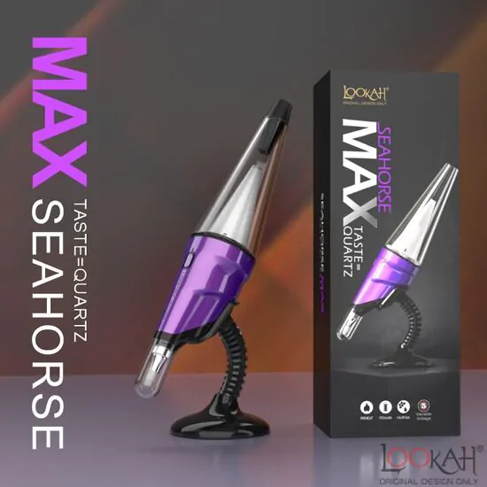 Photograph of product: Lookah Seahorse Max (Purple)