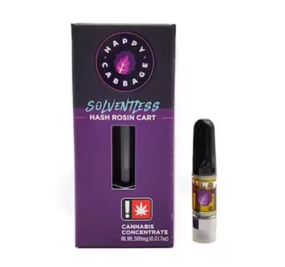 Photograph of product: au chocolat Rosin Cartridge | Purple Petals | 0.5g