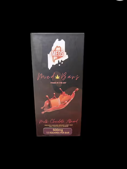 Photograph of product: Milk Chocolate Almond Bar Meds 207