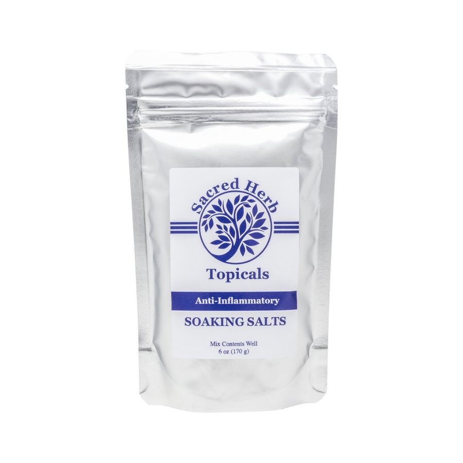 Photograph of product: Sacred Herb Medicinals - CBD Anti-Inflammatory Soaking Salts - 6oz - 0mg