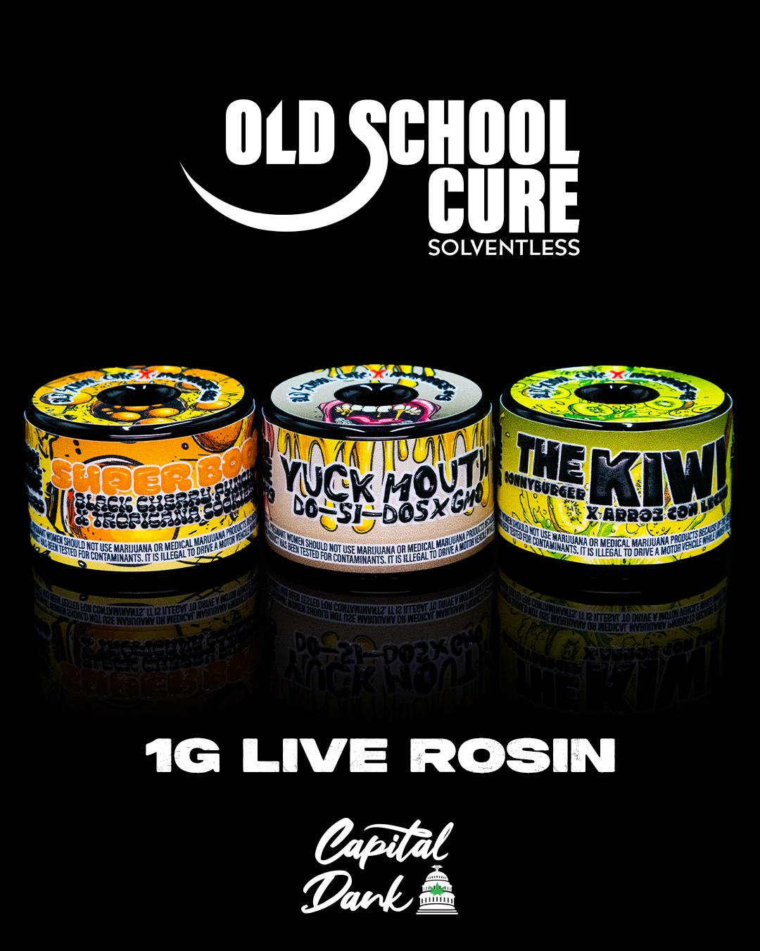 Photograph of product: Dulce De Papaya - Old School Cure Rosin