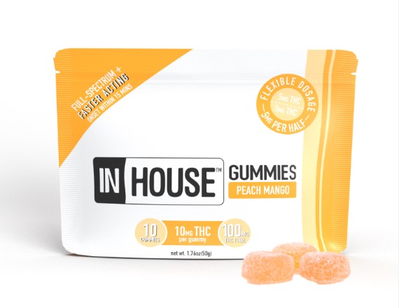 Photograph of Product: In House | Peach Mango Gummies