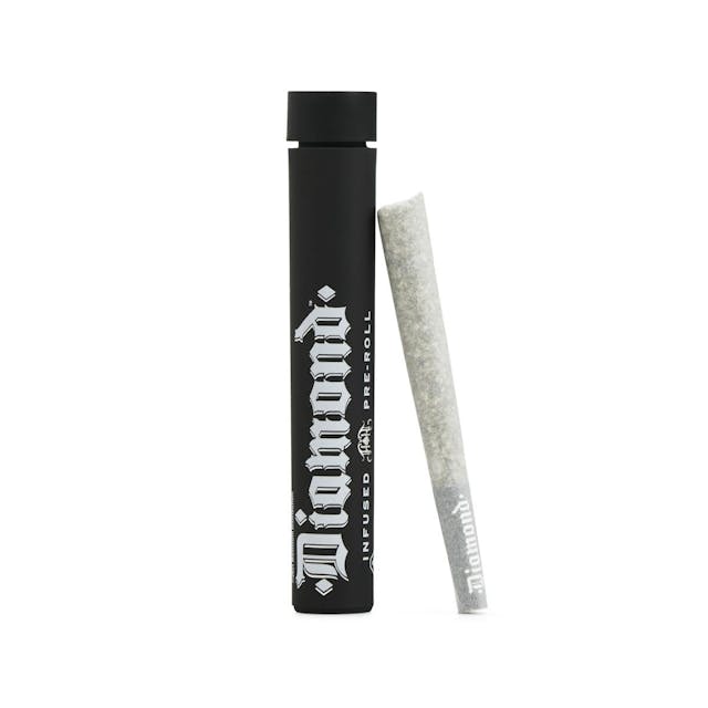 Photograph of product: Haze Berry 1g Infused Diamond Pre-Roll - 