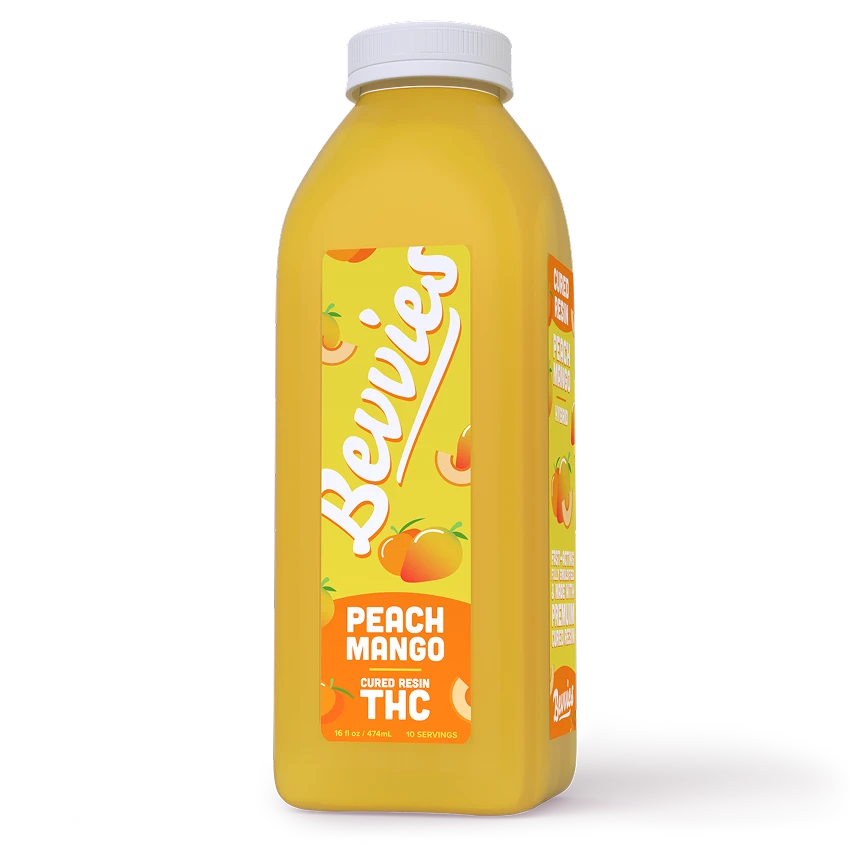 Photograph of product: Beverage (16oz) | Peach Mango