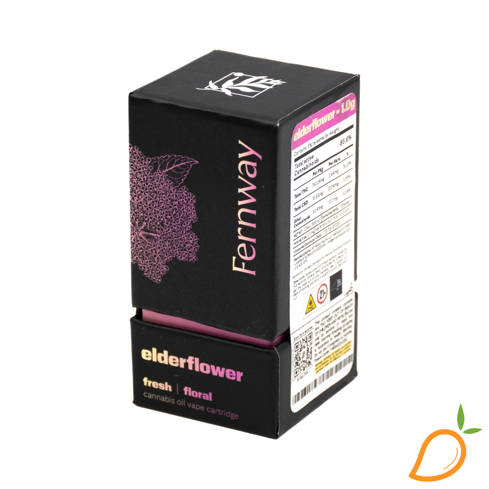Photograph of product: 1g Elderflower Vape Fernway