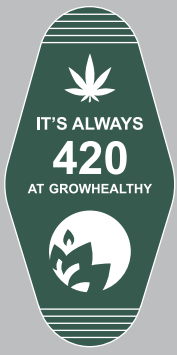 Photograph of product: It's Always 420 Keychain