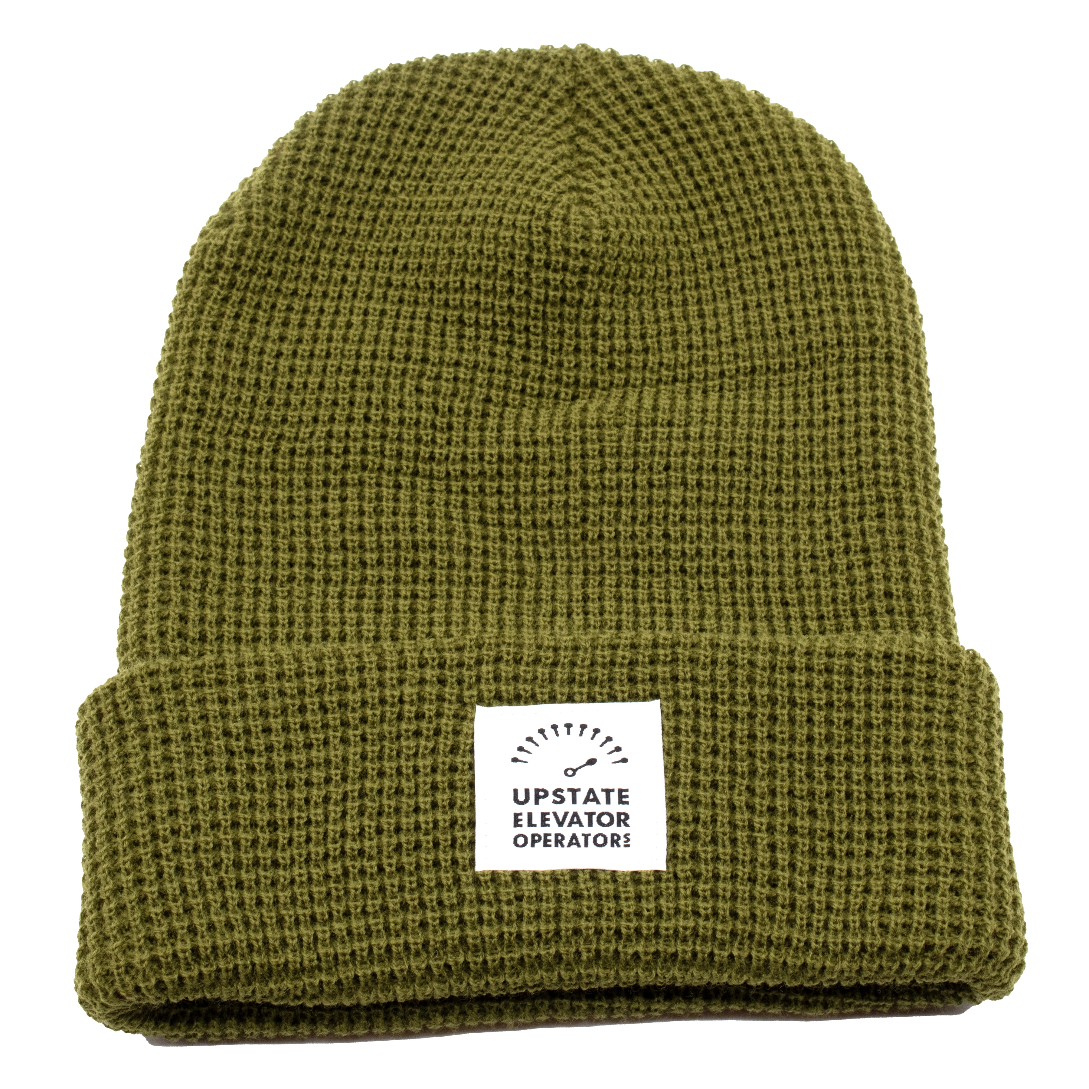 Photograph of product: Upstate Elevator Military Olive Beanie