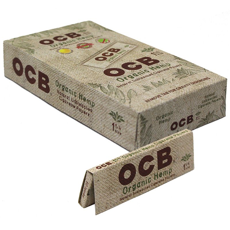 Photograph of product: OCB Organic Hemp Papers 1 1/4 Unbleached