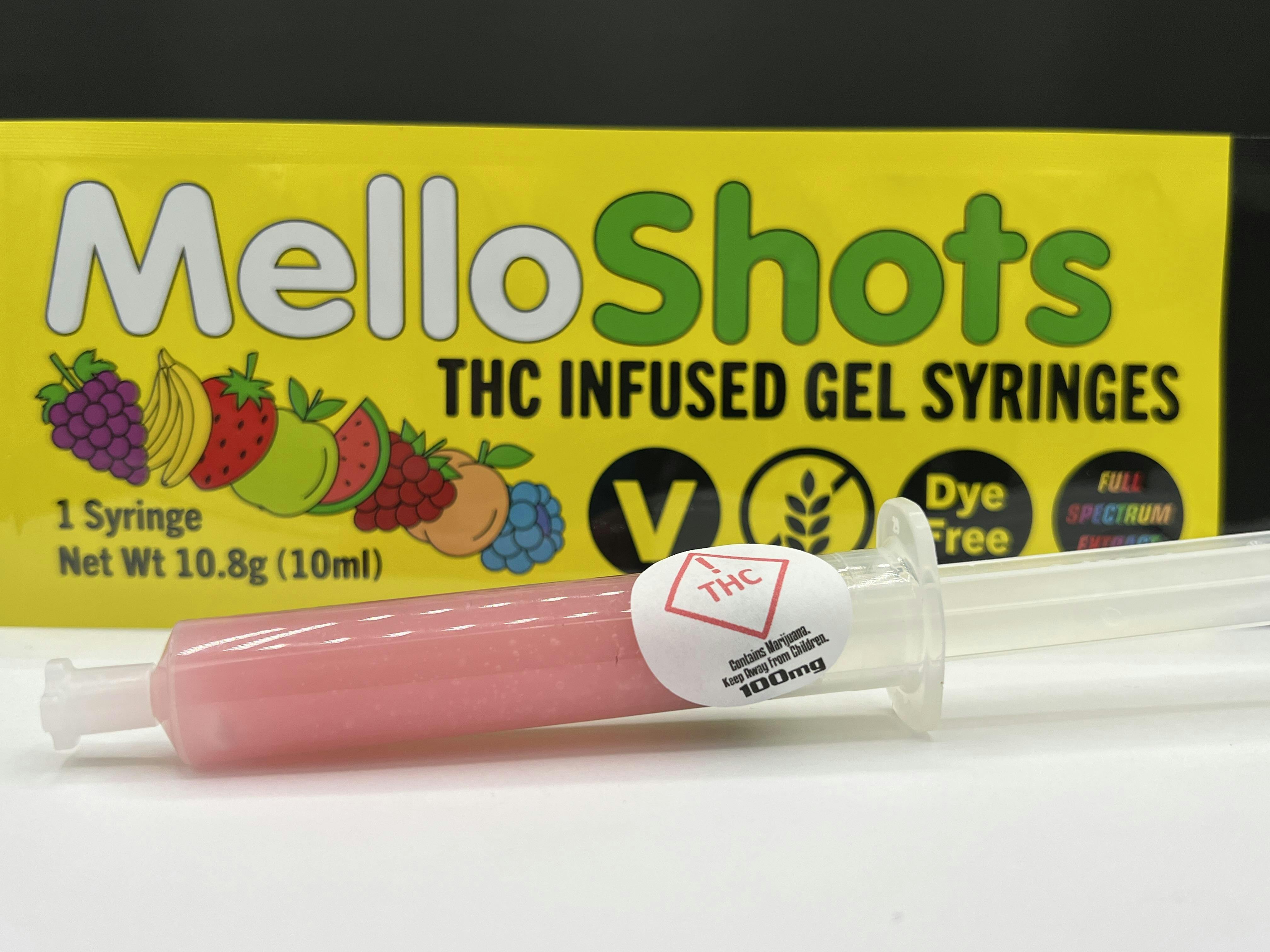 Photograph of product: Oilwell Melloshot Sour Mango 100mg - 100mg