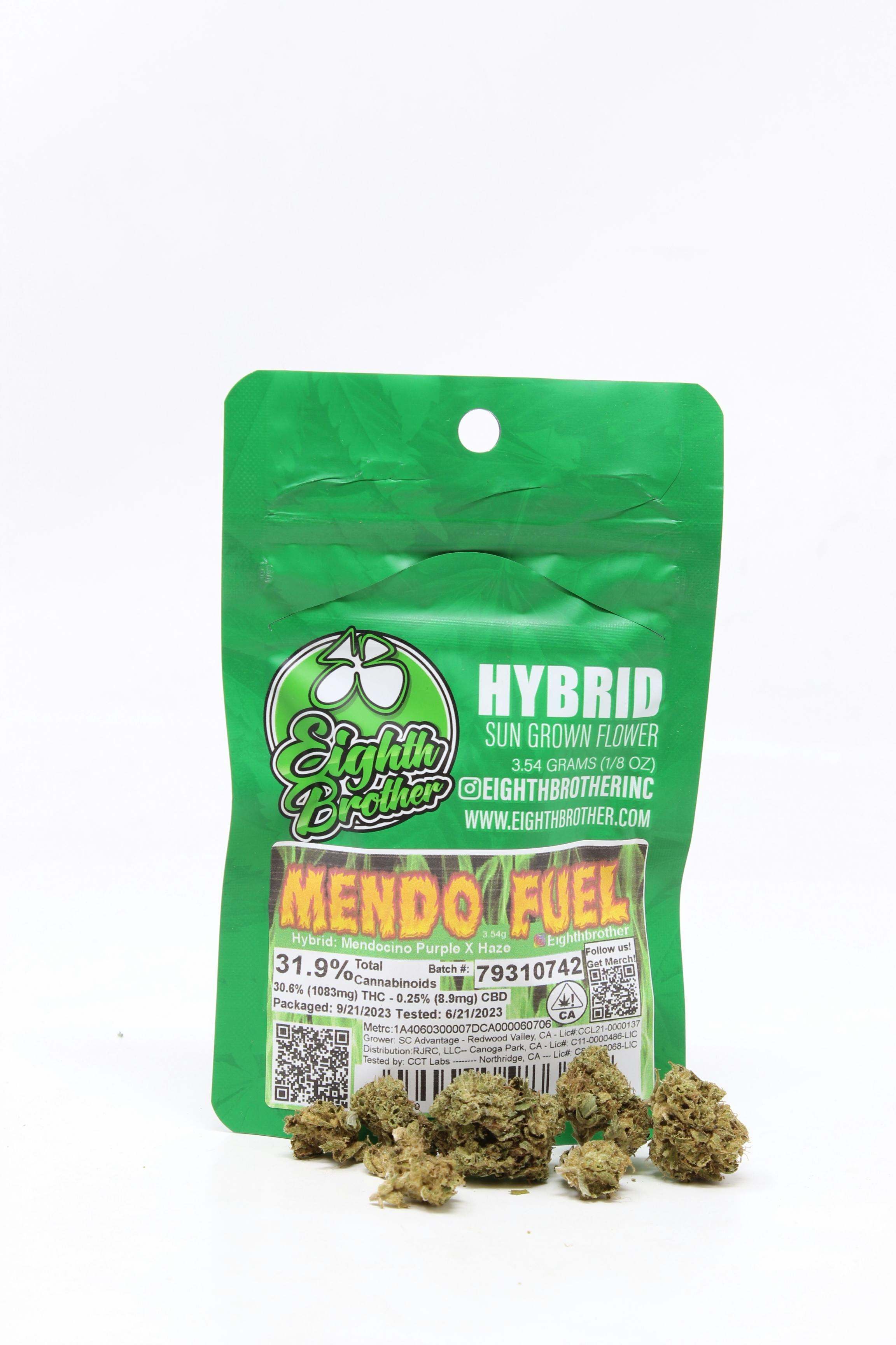Photograph of product: Mendo Fuel (3.54g - 1/8 oz)