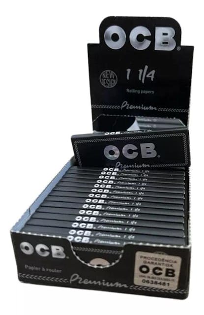 Photograph of product: OCB Premium Black 1 1/4" - 
