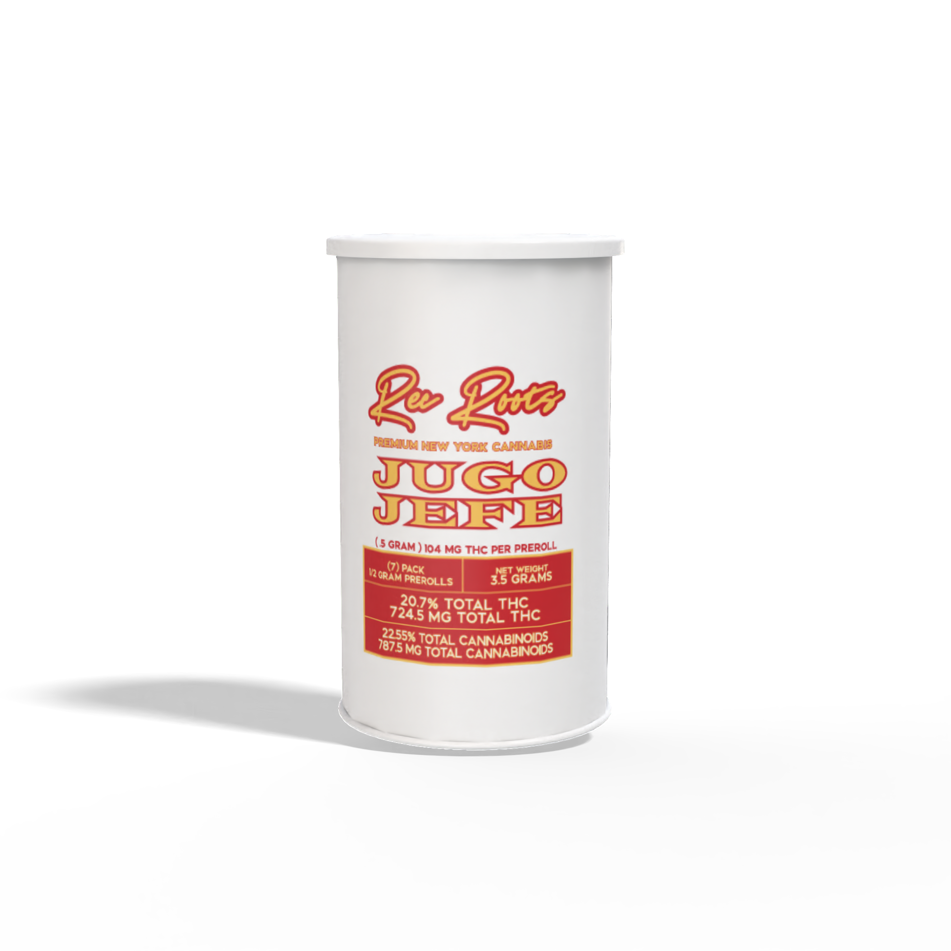 Photograph of Product: Rec Roots | Jugo Jefe | Pre-Roll 7pk | Indica