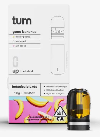 Photograph of product: Gone Bananas | Turn Up Botanica Blends Pod