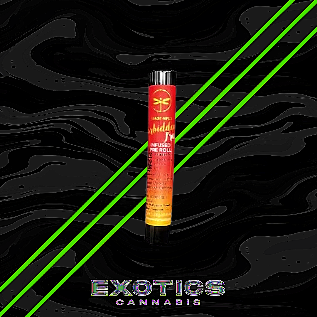 Photograph of product: Dragonfly - Forbidden Fruit Infused Pre-roll (10/$17.49)