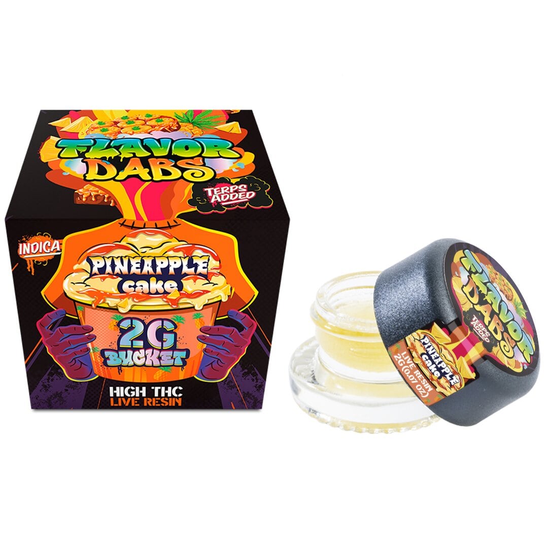 Photograph of Product: Pineapple Cake Live Resin Loud & Clear