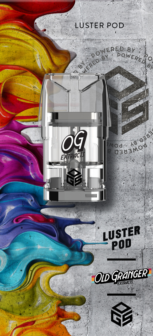 Photograph of product: OG Extracts | Lavender Kush | .84g Luster Pod