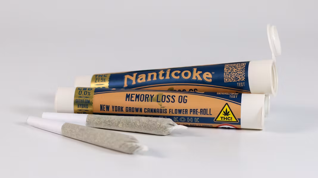 Photograph of product: Nanticoke - Memory Loss (SH) - 27% - Preroll