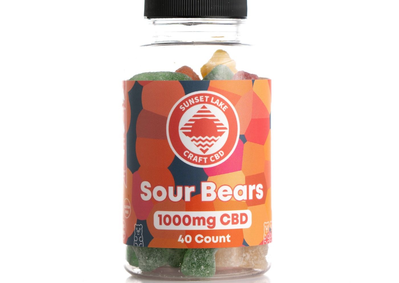 Photograph of product: SL CBD | Sour Bear Gummies 40pk