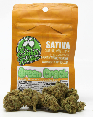 Photograph of product: Brother Green Crack Oui'd 3.5g
