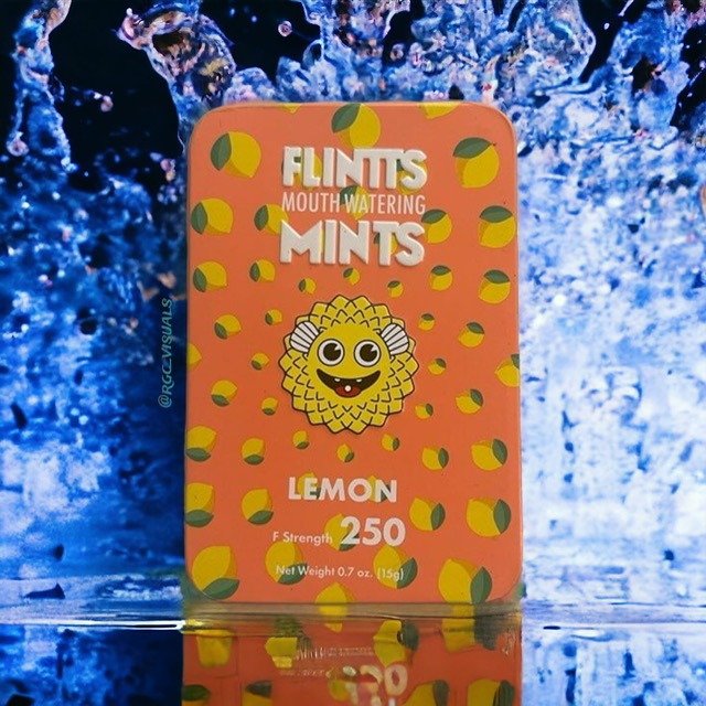 Photograph of product: Flintts Mints - Lemon