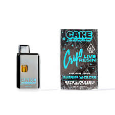Photograph of product: CAKE - DISPOSABLE (CRYO LIVE RESIN MINI) - - Oui'd - KING LOUIS