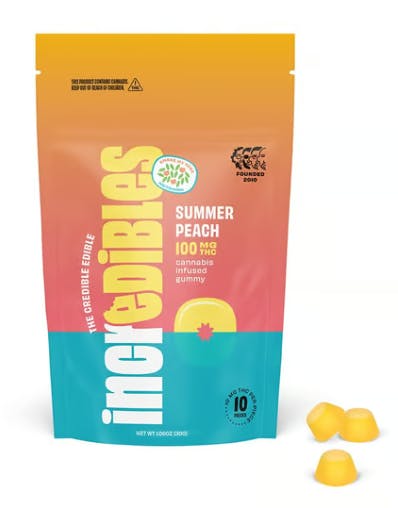 Photograph of product: SUMMER PEACH | 100 MG | 10 PACK