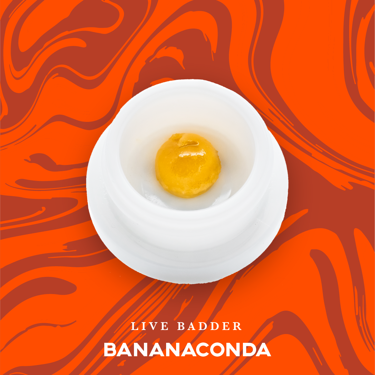 Photograph of product: Vivid - Live Resin Badder Bananaconda - 1g