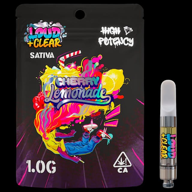 Photograph of product: Cherry Lemonade 1g Cart - 