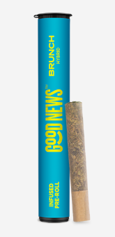 Photograph of product: Brunch - Orange | Pre-Roll Infused