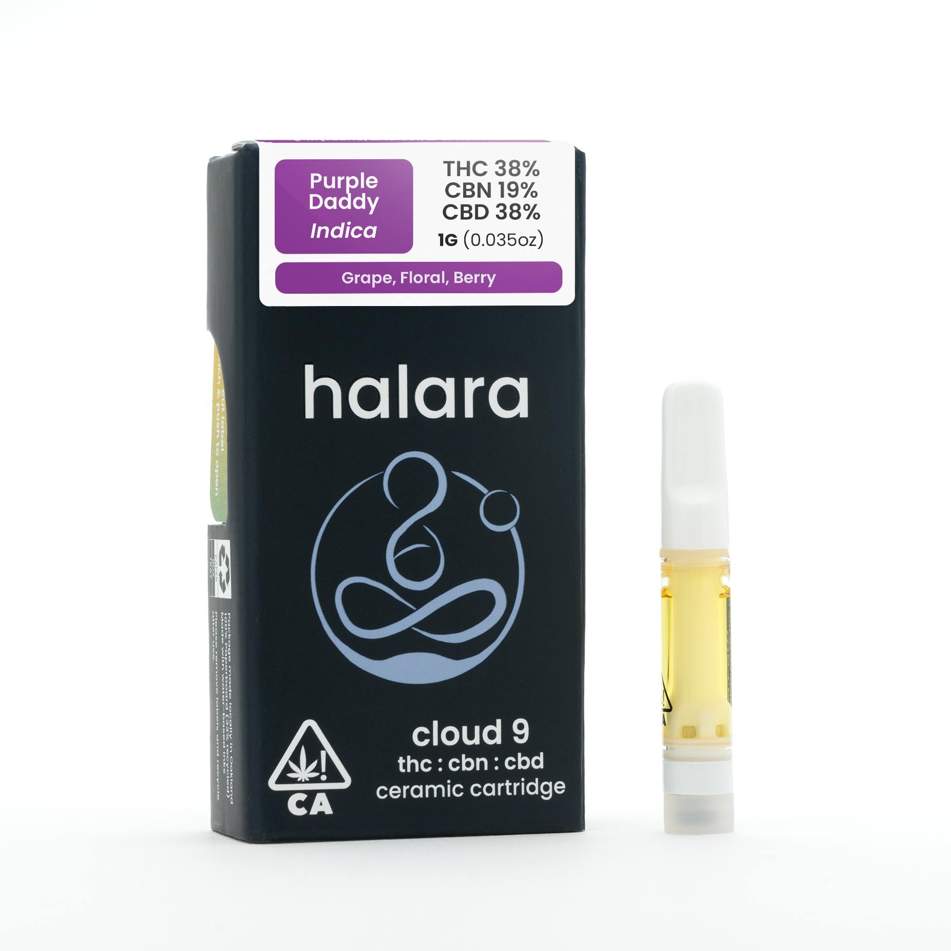 Photograph of product: PURPLE DADDY - CLOUD 9 CBN - 1G