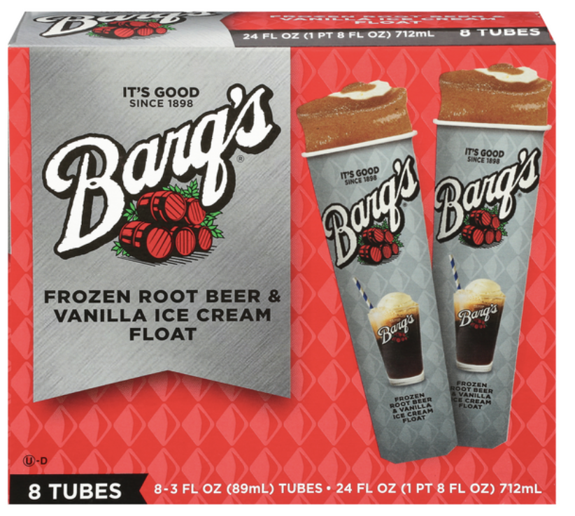 Photograph of product: BARQ'S ROOT BEER FLOAT