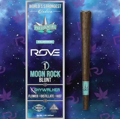 Photograph of product: Presidential | Skywalker | Moon Rock Blunt | 1.5G