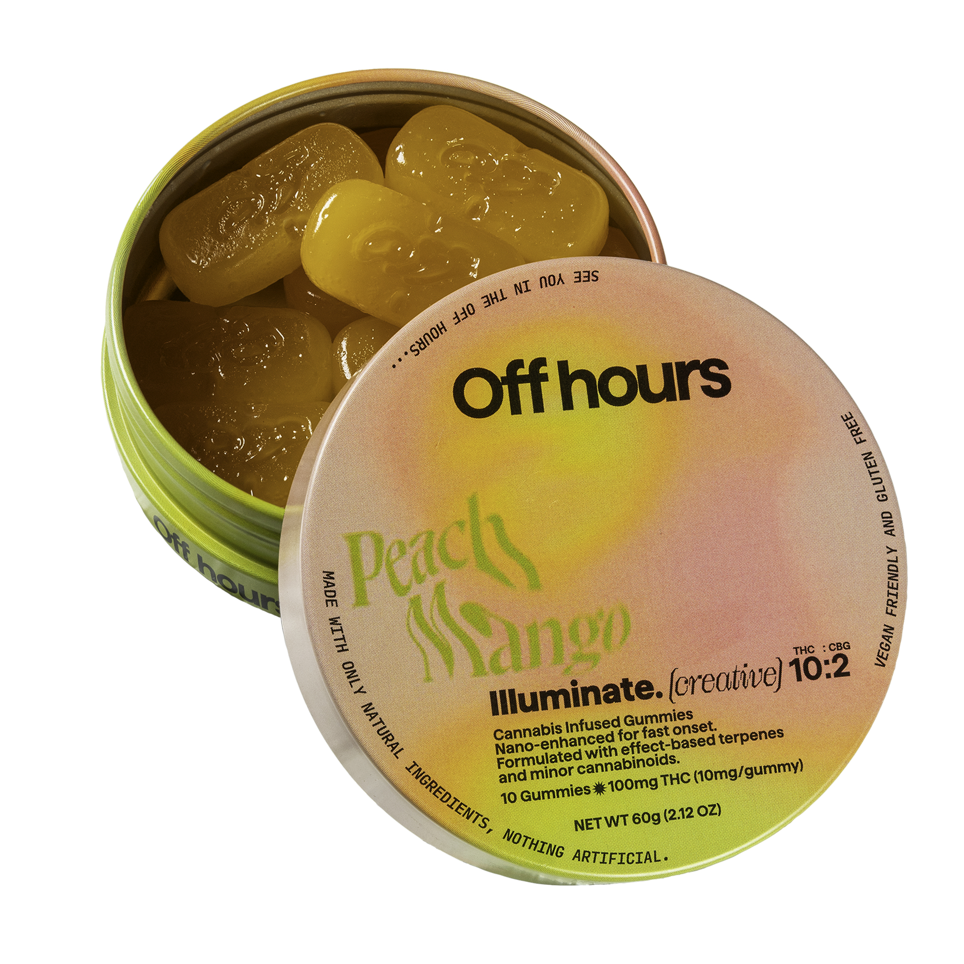 Photograph of product: Illuminate Peach Mango | 100mg