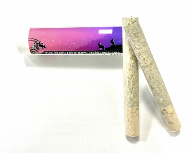 Photograph of product: Kaprikorn Pre-Roll 2pk | Glitter Bomb (I)