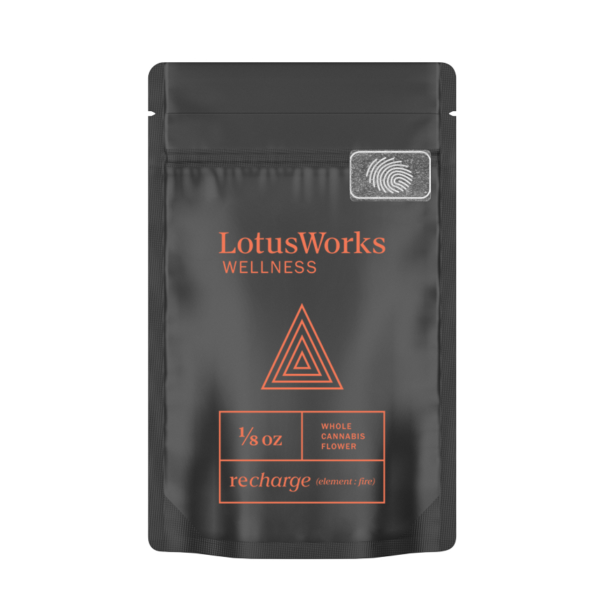 Photograph of product: Whole Flower | RECHARGE | Cali Orange - 3.5g