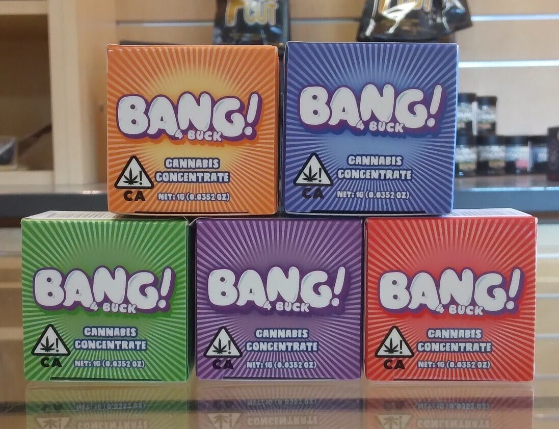 Photograph of product: Bang 4 Buck - Wax(Budder) - Baja Berries (1g)