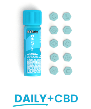 Photograph of product: Dablets - Daily + CBD (4:1) (CBD:TH-oui) 50mg