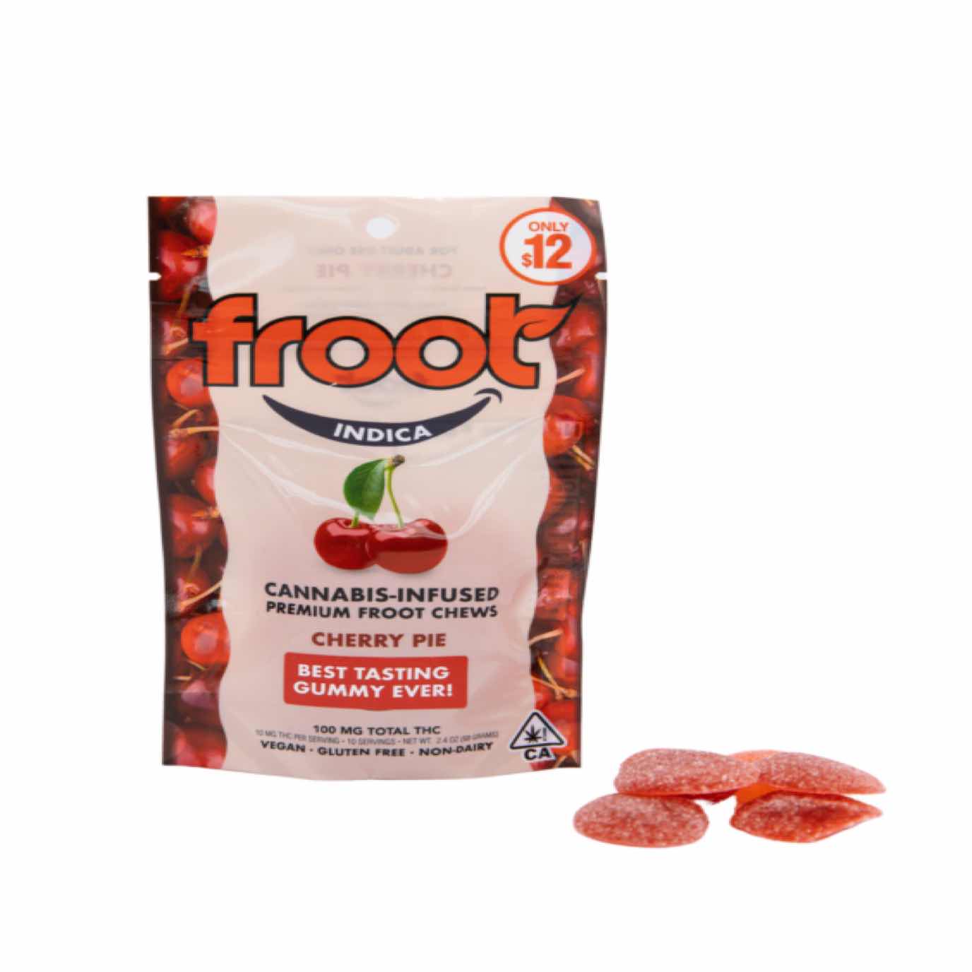 Photograph of product: Cherry Pie Gummies - 100mg