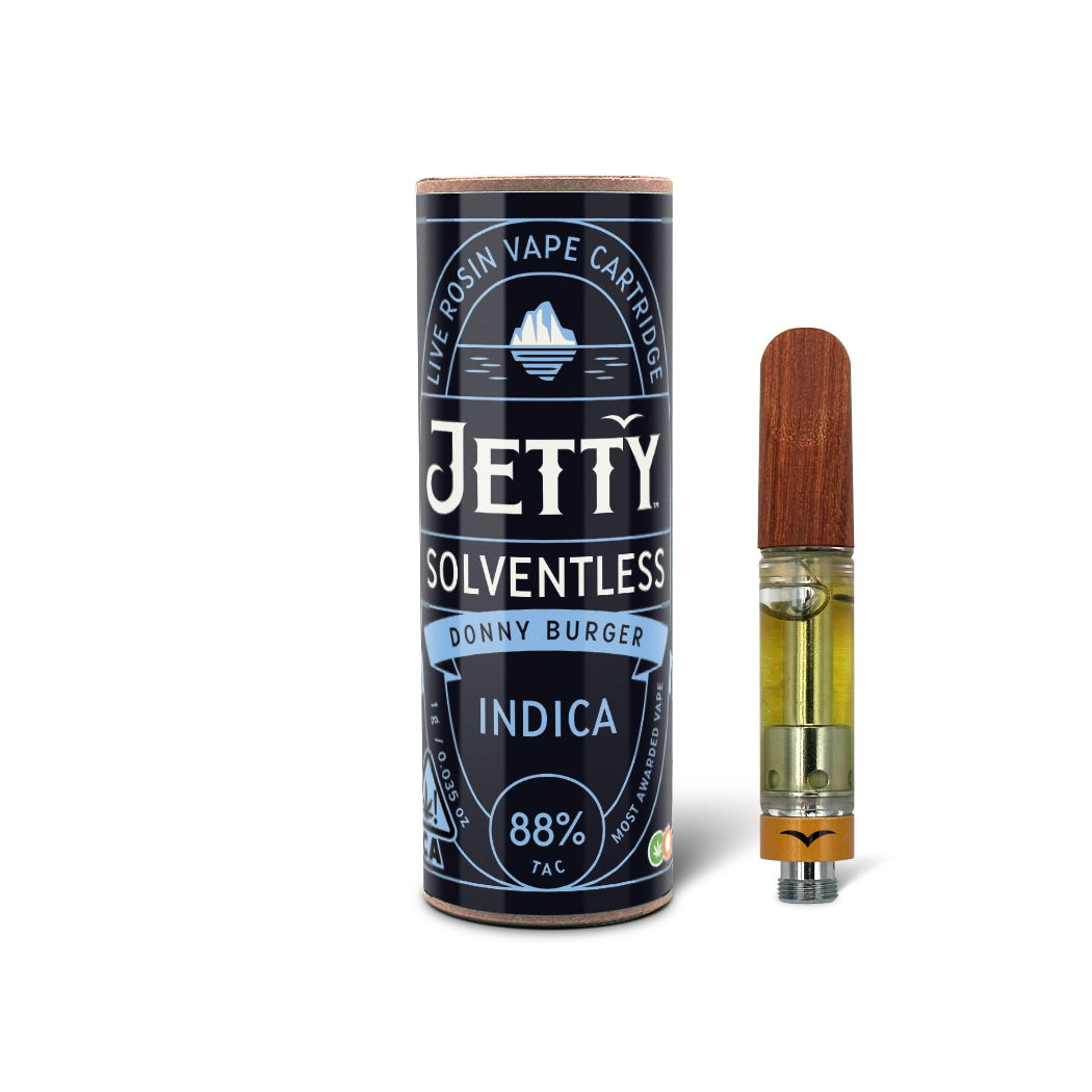Photograph of product: Donny Burger (I) Solventless Cartridge 1g - Jetty