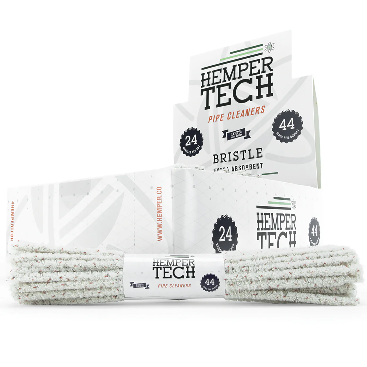 Photograph of product: Accessories | Hemper | Tech Pipe Cleaning Bristles | 44ct
