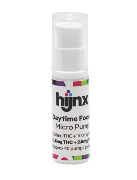 Photograph of product: DayTime Focus 1:1 TH-oui:TH-ouiV Pump Tincture 100mg