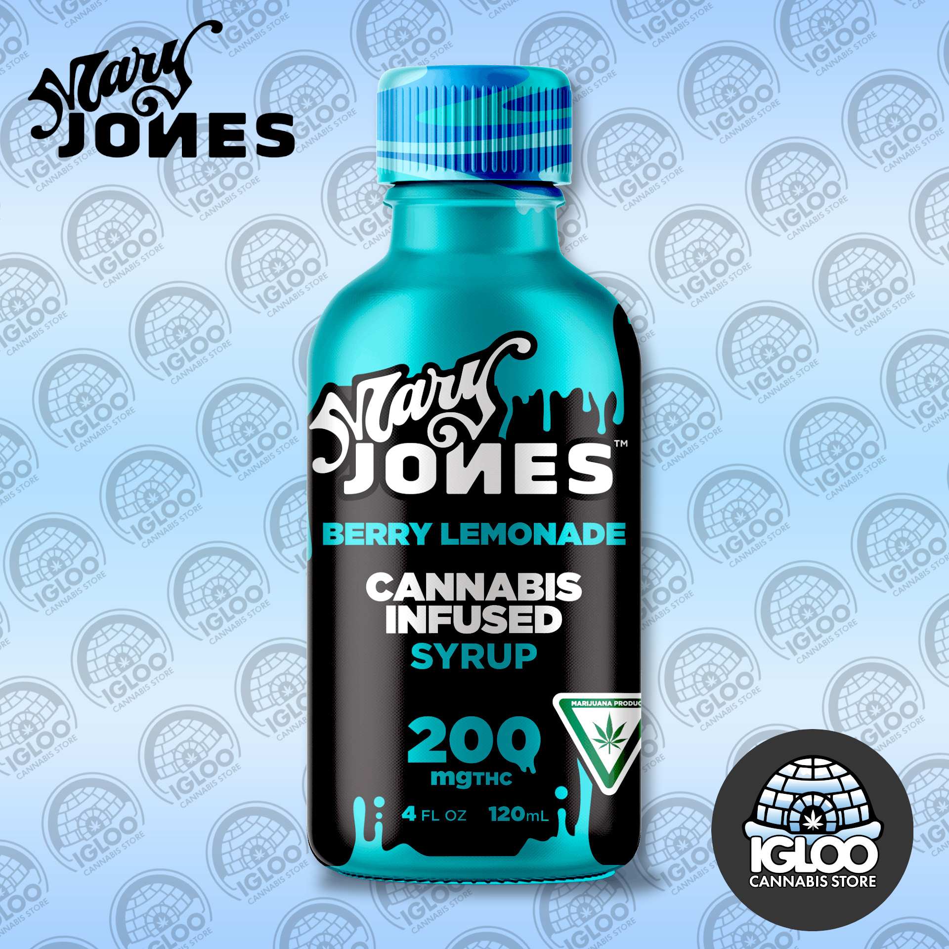 Photograph of product: Mary Jones | Syrup | Berry Lemonade (200mg)