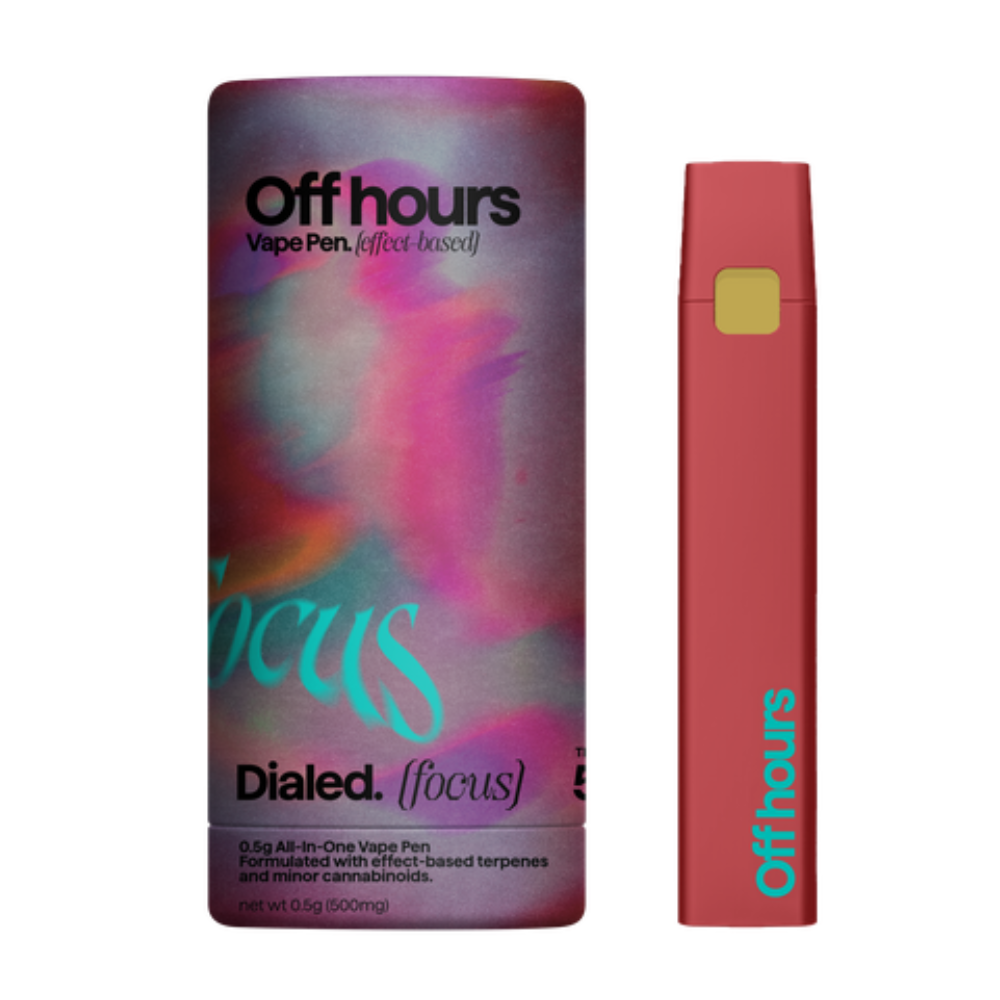 Photograph of product: Off Hours | DIALED - Focus | Vape AIO