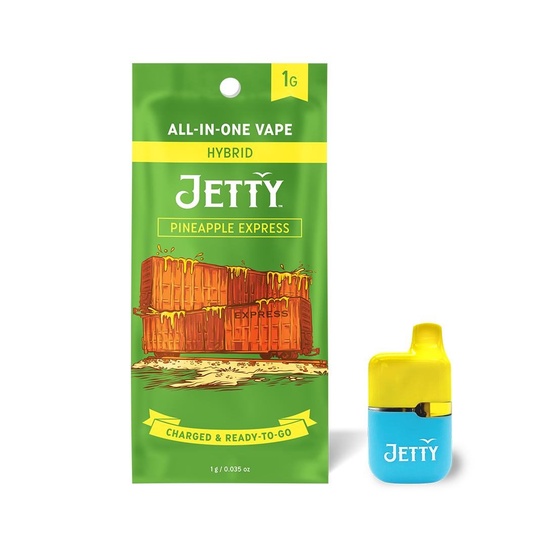 Photograph of product: Jetty - Pineapple Express - AIO Vape Pen